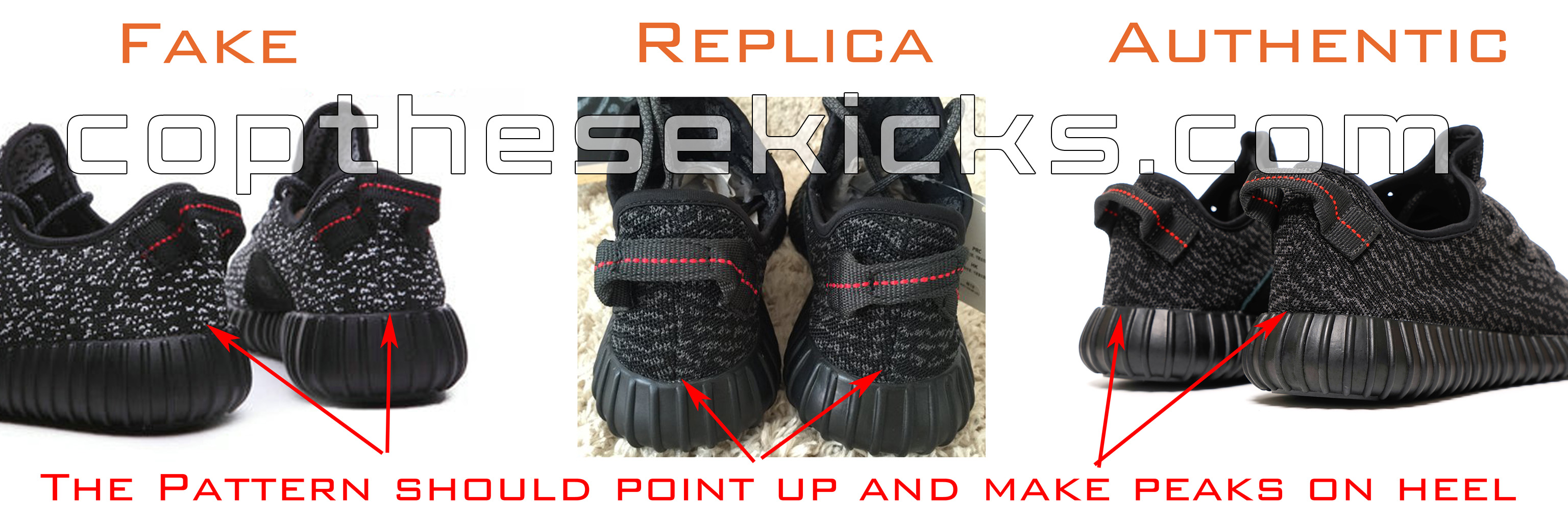 Real Vs Fake Pirate Black Yeezy Boost 350 - Cop These Kicks