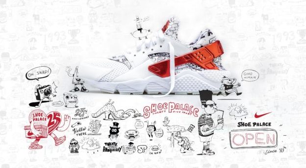 Shoe Palace x Nike Huarache 25th 